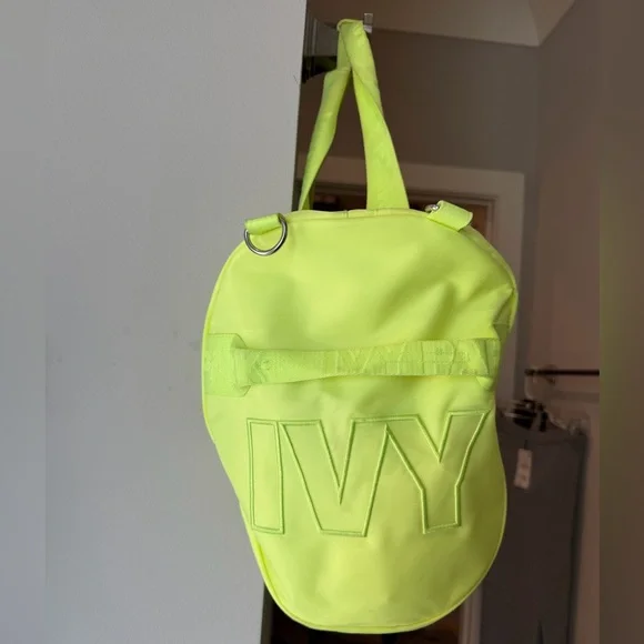 IVY PARK Neon Yellow Travel Bag - Picture 2 of 3